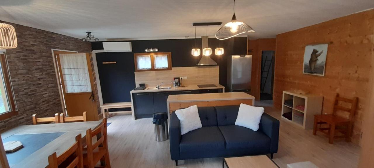 Chalet de l'Ours Brun, gîte 3 étoiles Gere-Belesten Exterior foto